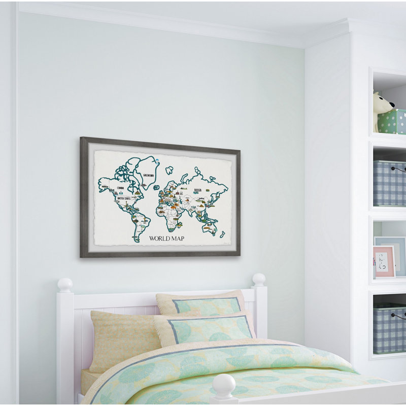 Landing Single Picture Frame Print, 38cm H x 45cm W