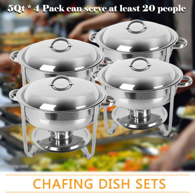 Stainless Steel Round Chafing Dish