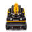 Joyldias 360 Degree Rotating 12v12ah Battery Powered Ride On Excavator And Bulldozer With W/track Design Wheels-99287755