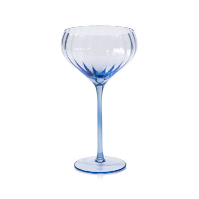 Boulder Ribbed Coupe Glass
