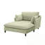 Chaise longue avec coussins et pieds robustes-1970203532