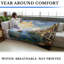 Jeté en coton Pure Country Weavers