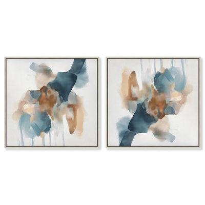 «Hidden Profonds UnveILE I Set Canvas Minimal Abstract» par Art Remedy