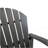 Outdoor Acacia Wood Adirondack Barstools, Set Of 2-2036214763