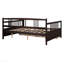 Lit de jour double en bois avec deux tiroirs, espresso-1635387713