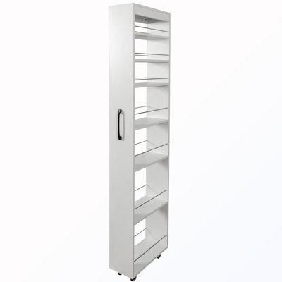 Armoire 7 côtés avec tablette ouverte