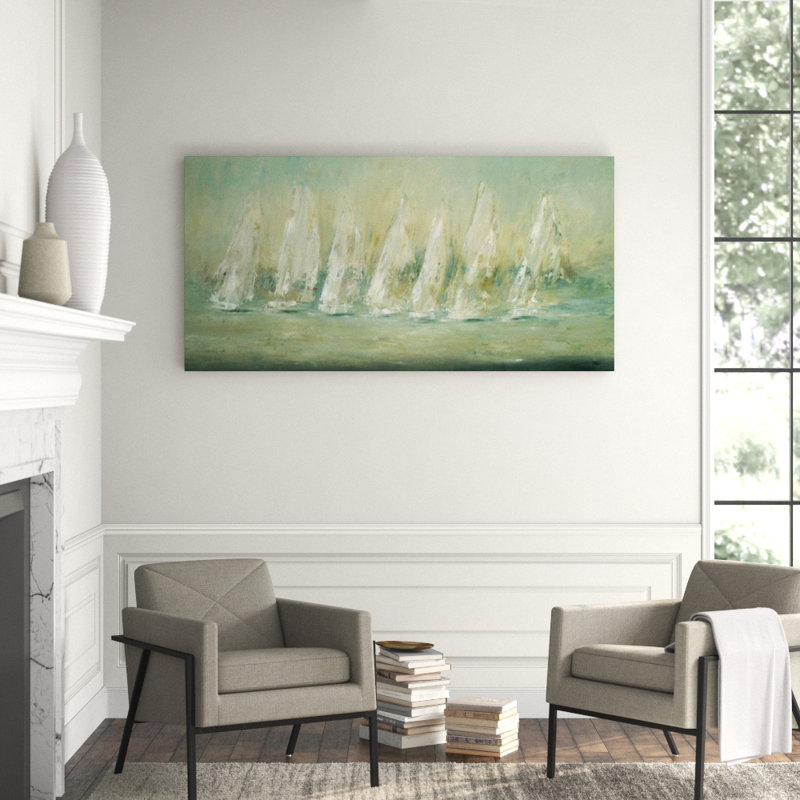 Afternoon Sail Print by Lisa Ridgers, Plexi, 36" H x 72" W