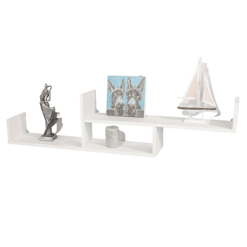 Floating Shelf, White