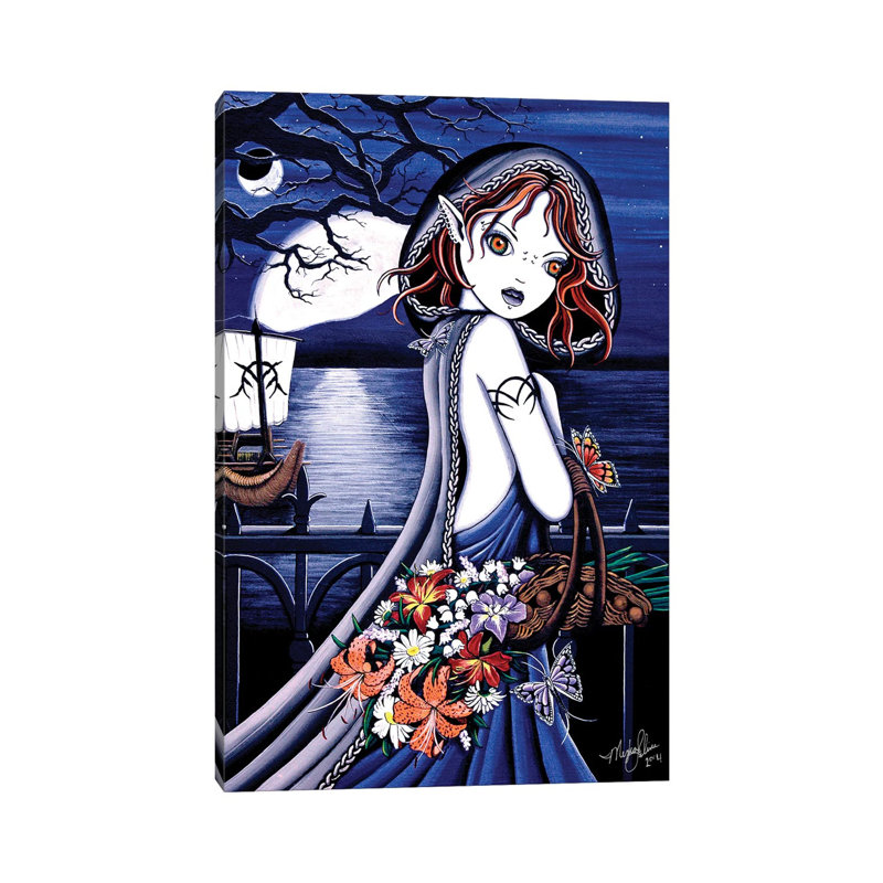 Persephone 1 Piece Wrapped Canvas Wall Art, 66.04 cm H x 45.72 cm W x 1.91 cm D