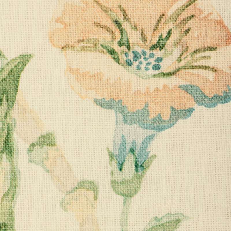 Rosemont Print, Aqua