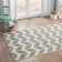 Ellicott Hand Tufted Wool Chevron Rug