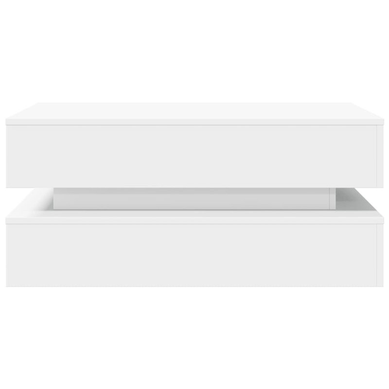 Calixtro Enclosed Coffee Table, White