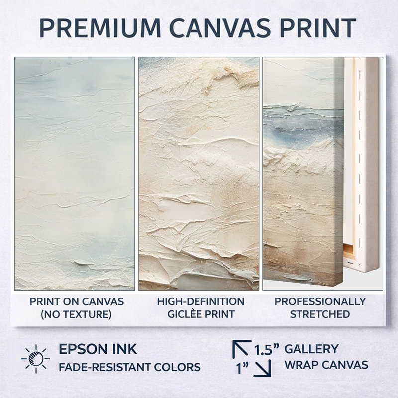 Rasch - Coastal Ocean Wall Art Set, 40" H x 60" W x 1" D, Wrapped Canvas