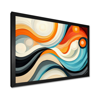 Cosmic Dance Of Colors II - Abstract Impressionism, art mural