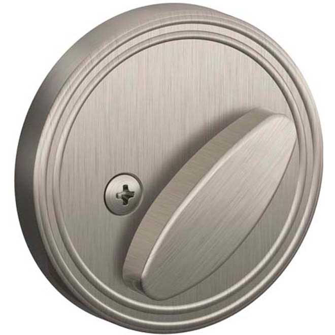 One-Sided Deadbolt Thumbturn, Satin Nickel