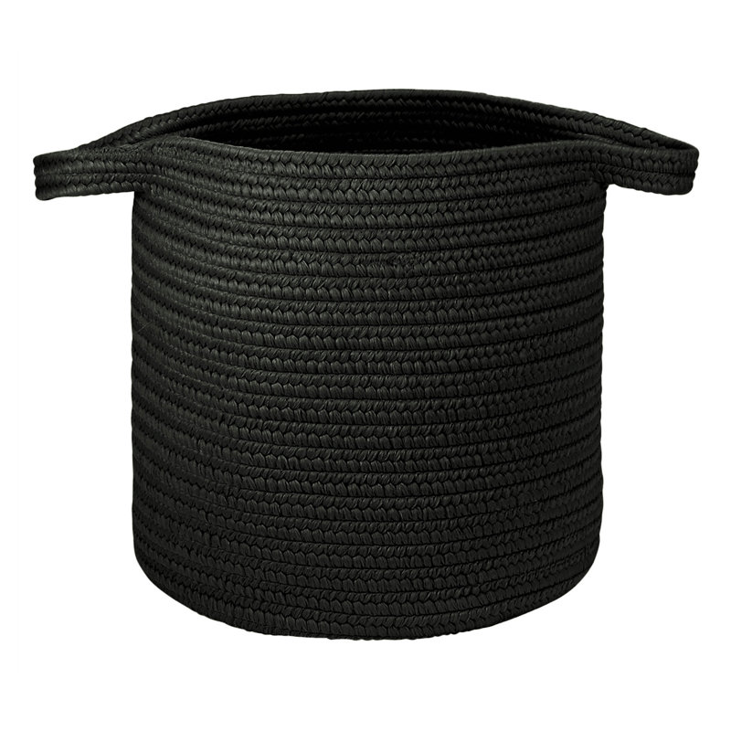 Panier à linge tressé Thurner Mistana, Ébène