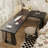 Black Solid Wood L - Desk-59454894