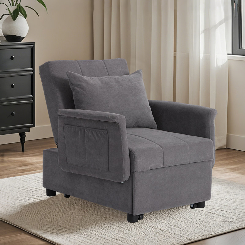 Fauteuil rembourré convertible