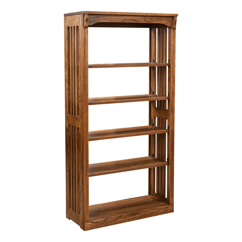 Bibliothèque standard Bali, (4 tablettes) H 60 po x l 30 po x P 13,5 po, Cerisier Mission