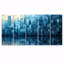 «Drip Paint» de Blue Cubic Matrix III - décoration murale - Art mural moderne-1495177751-1495177834