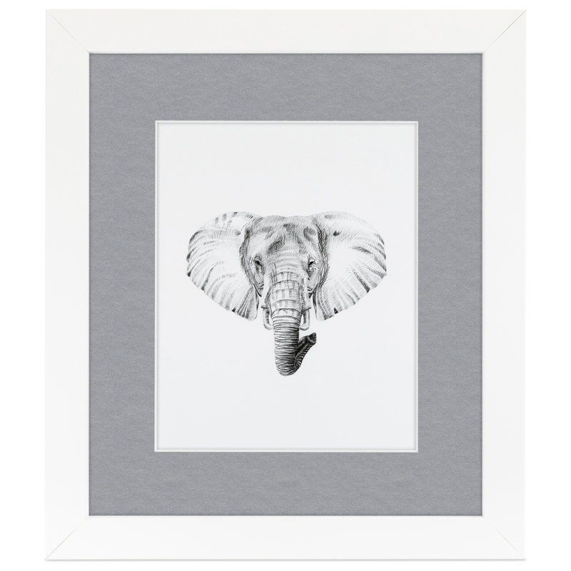 Matte Picture Frame, Silver