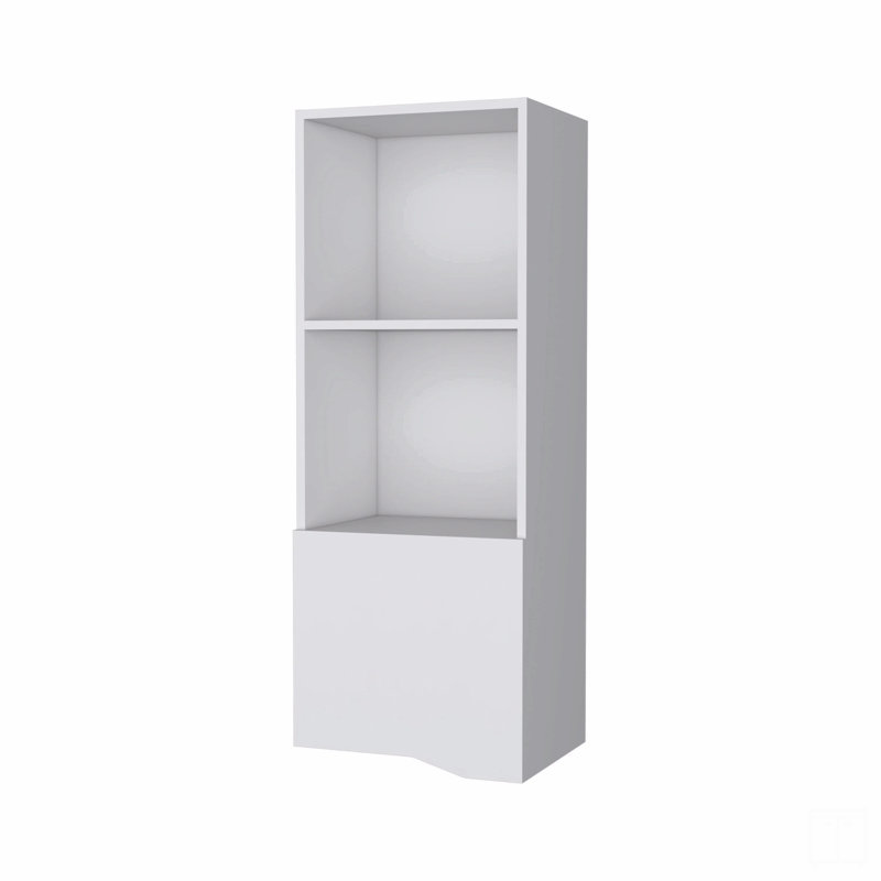 Armoire murale à une porte, Blanc