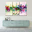 Paris Skyline Colors - Ensemble de 3 toiles tendues-337936904