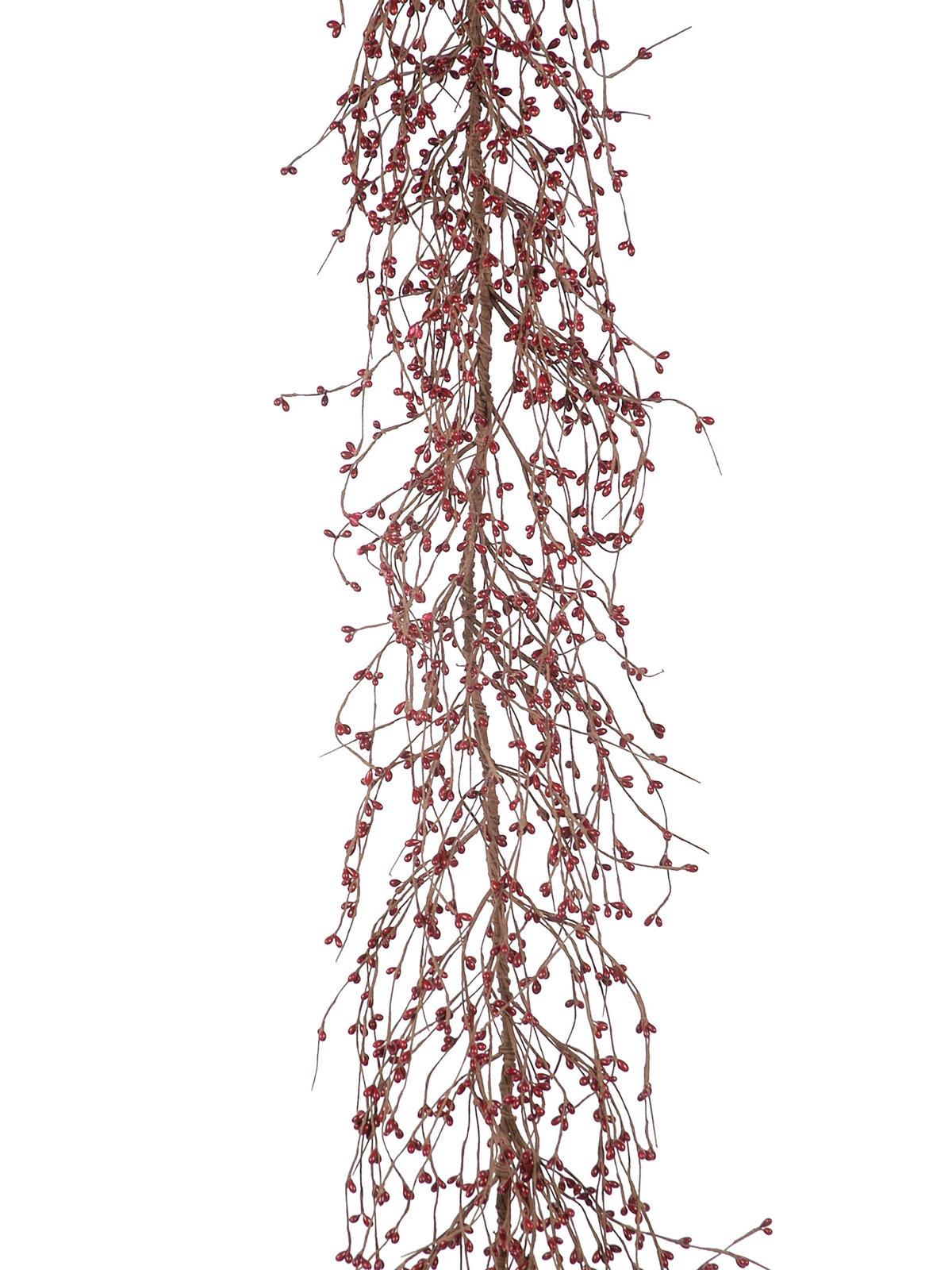 48'' in. Faux Mini Berry Garland, Burgundy