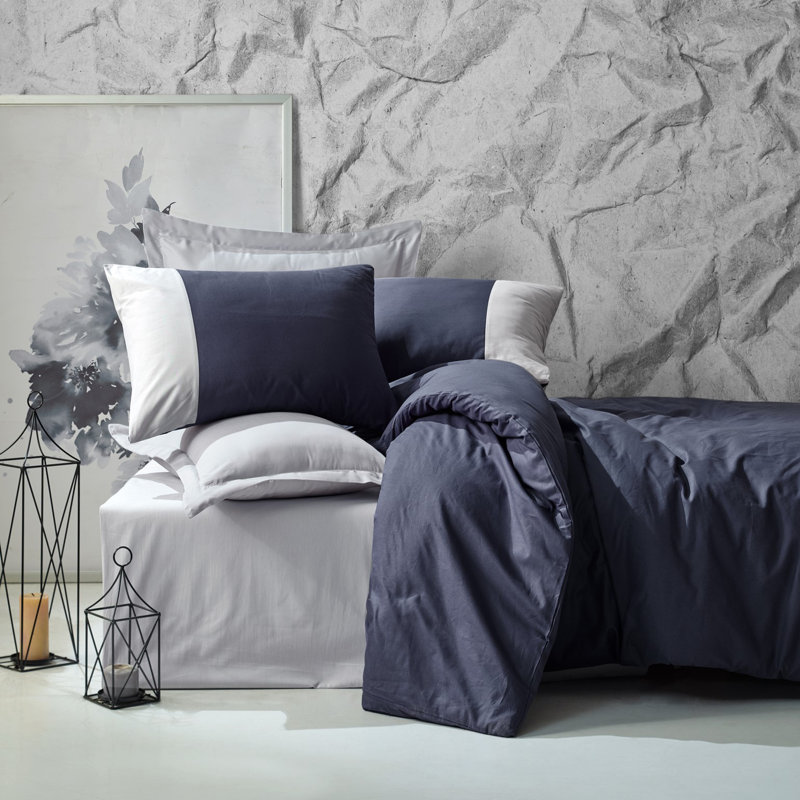Ensemble de housse de couette DUVET COVER, Housse de couette de grande taille + 1 drap + 2 ta