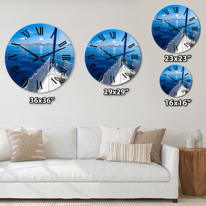 Horloge murale nautique et côtière, Petit