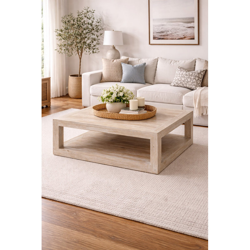 Table basse Peking Ming, 15,75 po x 39,37 po x 39,37 po