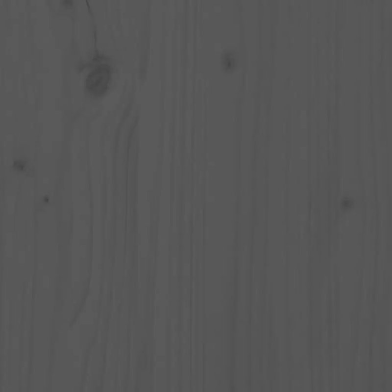 Kenai Solid Wood Headboard, Grey, Small Double (4')