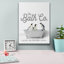 Art mural épique «Penguins 25 Cents Per Soak» par Lettred and Lined, 12 po x 16 po-1342521421