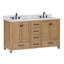 Modero 60" Double Bathroom Vanity with Top-1086689210-1109638947-1109638951