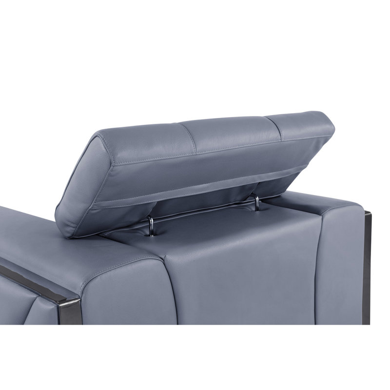 Chaise en cuir Global