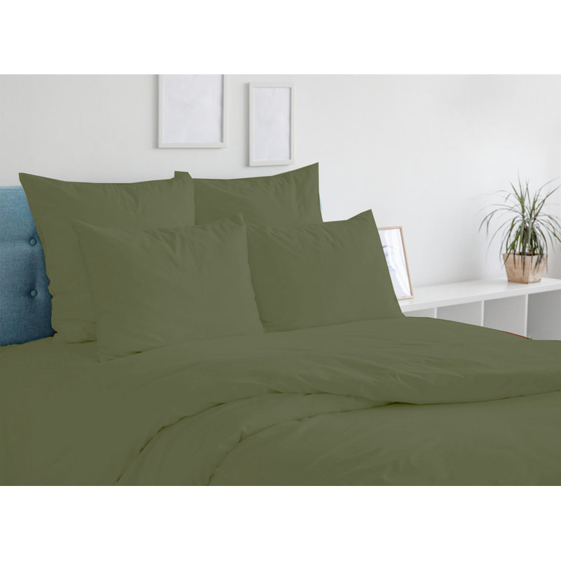 Jaree 6-Piece Rayon Hotel Sheet Set, California King, Sage