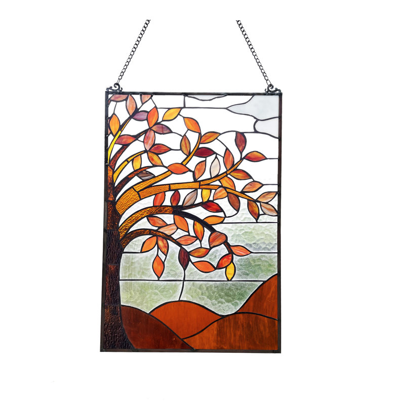 Plants & Flowers Window Panel