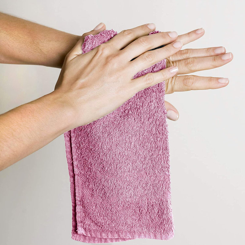 Yessenia Premium 10 Piece 100% Cotton Washcloth Set