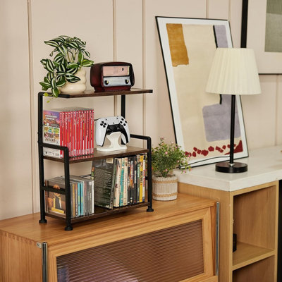 48 cm H Media Shelves