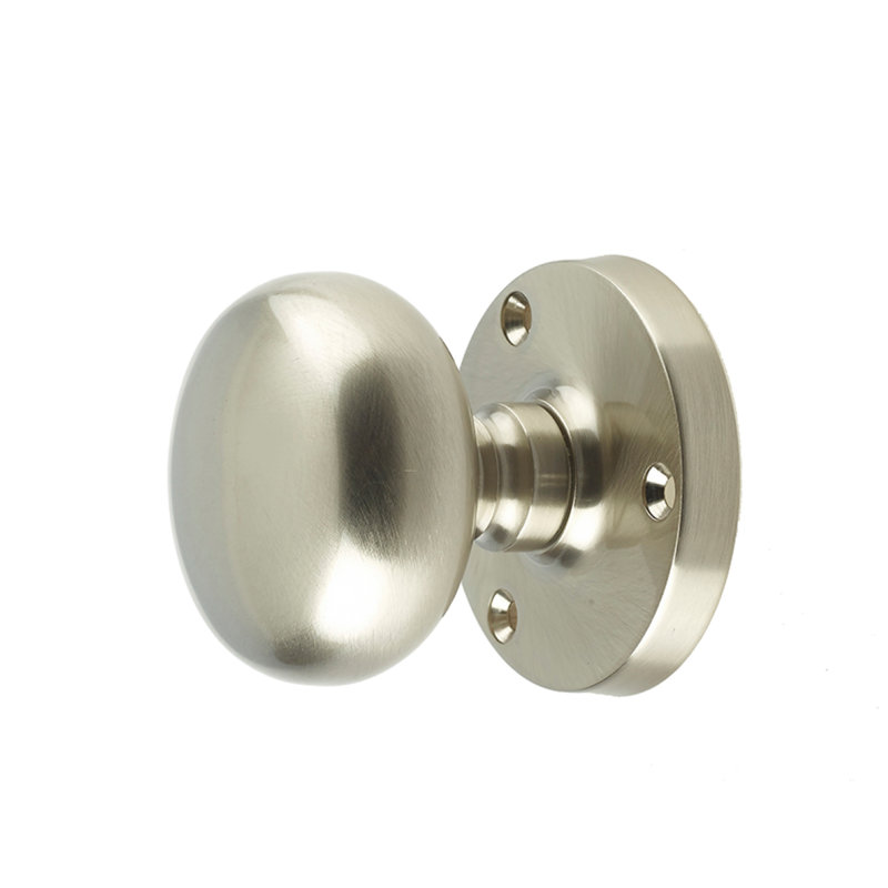 Pimentel Passage Knobset, Satin Nickel