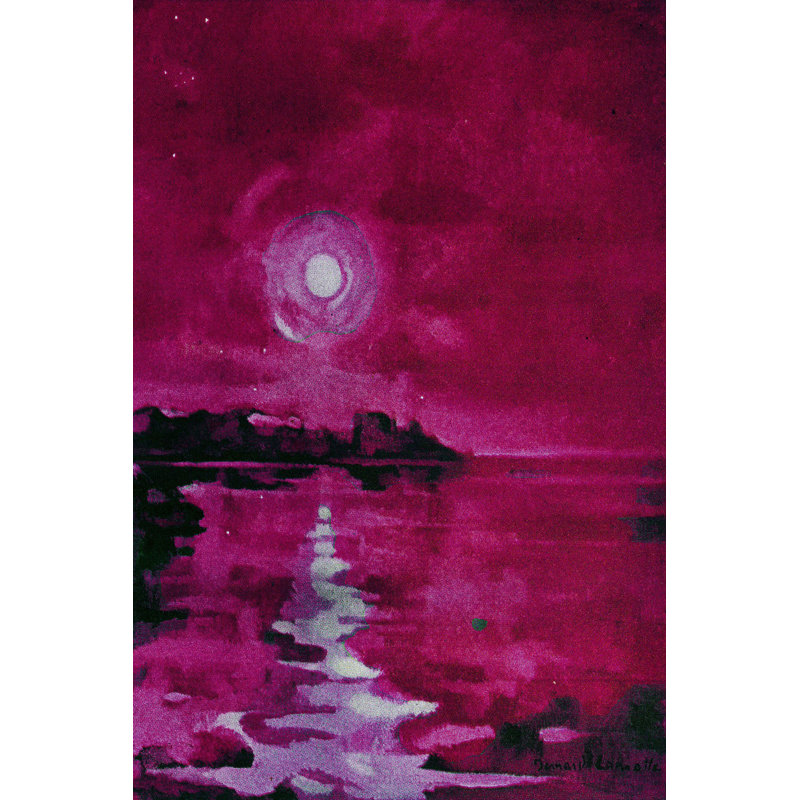 " Fuchsia Waters " by Marmont Hill, 30" H x 20" W x 1.5" D