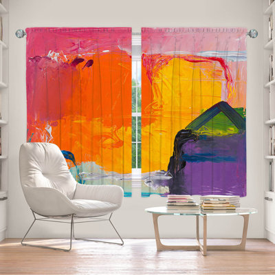 Delaini Room Darkening Curtains / Drapes Pair