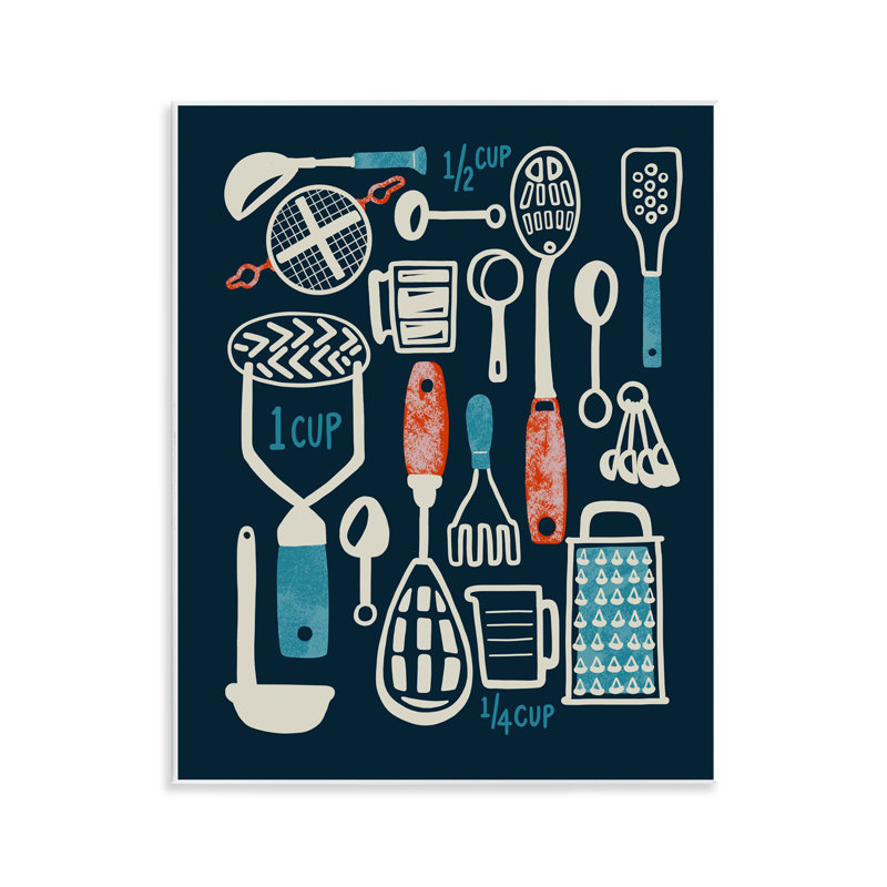 Plaque murale «Cookin 'In The Kitchen», conception par Connie Summers