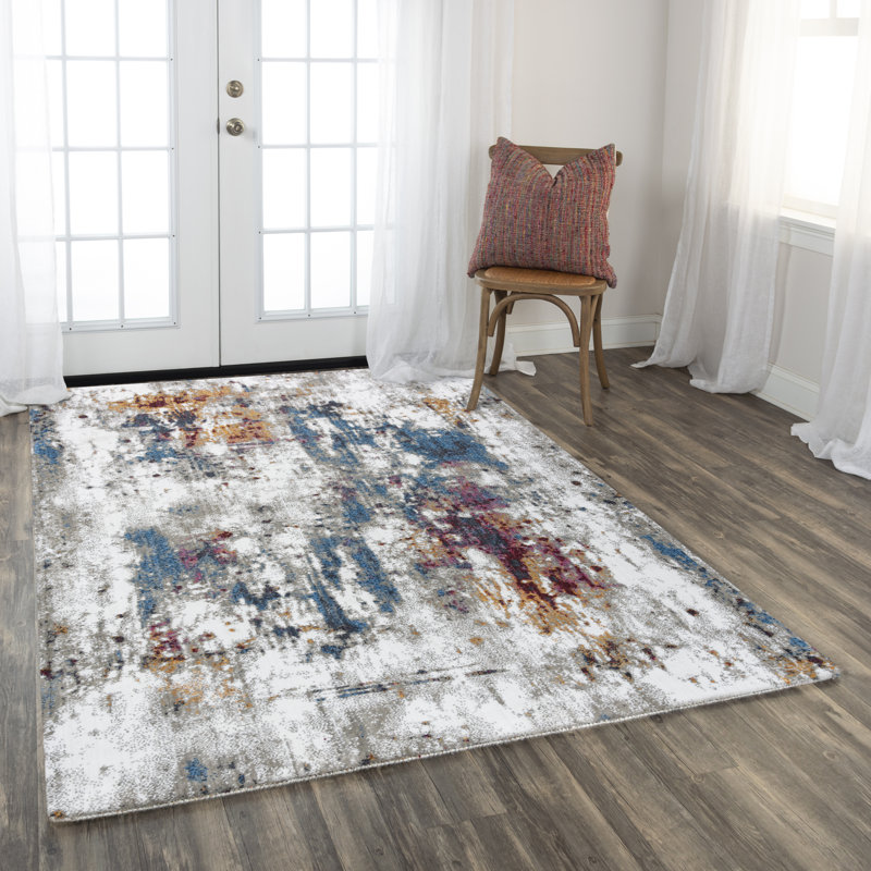 Paver Abstract Indoor Rug, Rectangle 8' x 10'