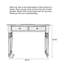Bureau simple en bois massif American-1897079585