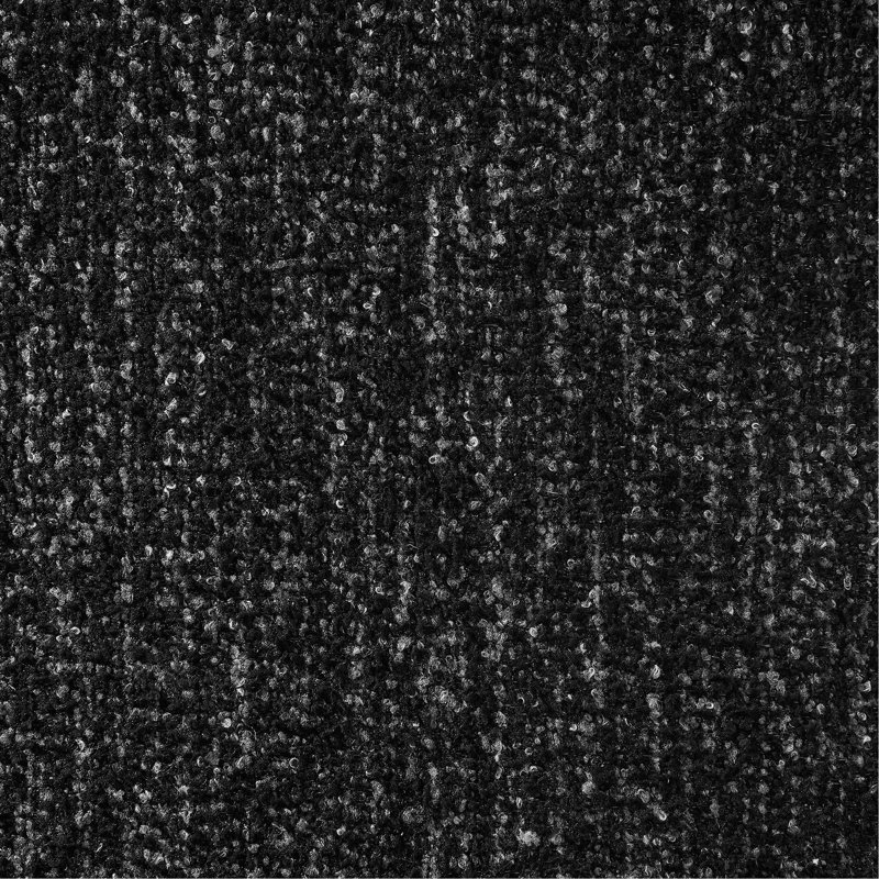 Chaise de salle à manger 2PK, Noir, Noir