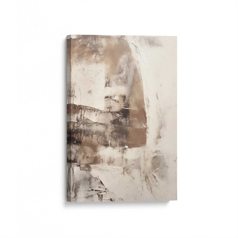 «Mocha Musings I», reproduction sur toile, H 48 po x l 32 po x P 1,25 po, Toile tendue