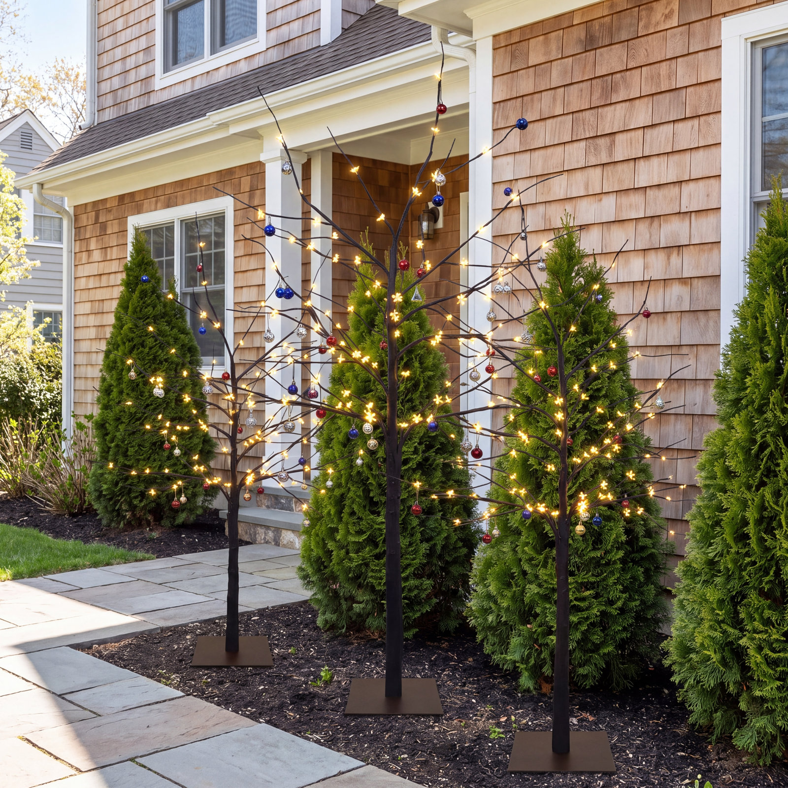Holiday Lighting, Brown