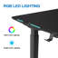 166.4cm W Height Adjustable Rectangular Computer Desk