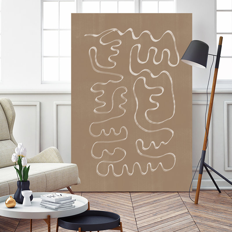 «Abstract Lines No1» par THE, H 72 po x l 48 po